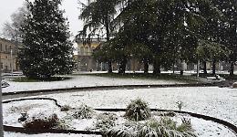 La neve per le strade di Cremona (Enrico Galletti)