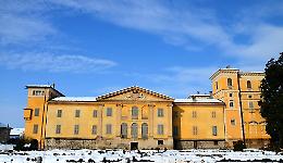Neve al castello di Torre de' Picenardi (Federica)