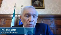 DIRETTA Incontro online con il Ministro dell'Istruzione Patrizio Bianchi