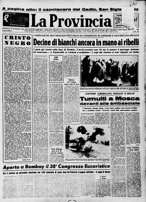 Decine Di Bianchi Ancora In Mano Ai Ribelli La Provincia