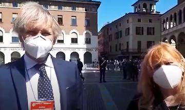 Il Capo dello Stato a Cremona, Balotta e Pan: "Un segnale importante"