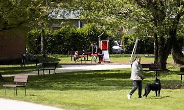 Il Parco Tognazzi rimesso a nuovo e riaperto