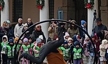 Con lo show del Fatf la piazza diventa magica