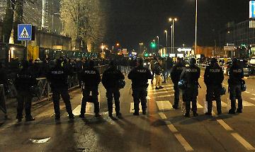 Serata solo di calcio nella citt&agrave; &lsquo;blindata&rsquo;