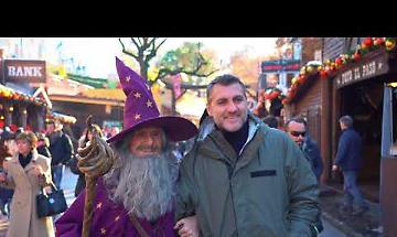 VIDEO Christian Vieri e il Grande Mago di Gardaland Magic Hotel
