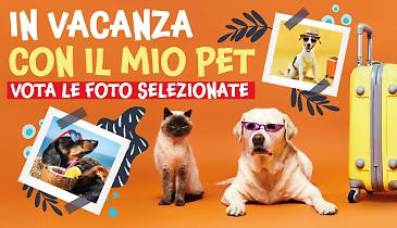 “In vacanza con il mio pet”, vota la tua foto preferita tra le 25 selezionate
