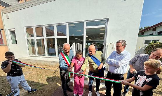 Inaugurata la nuova mensa scolastico: spazio moderno per cento alunni