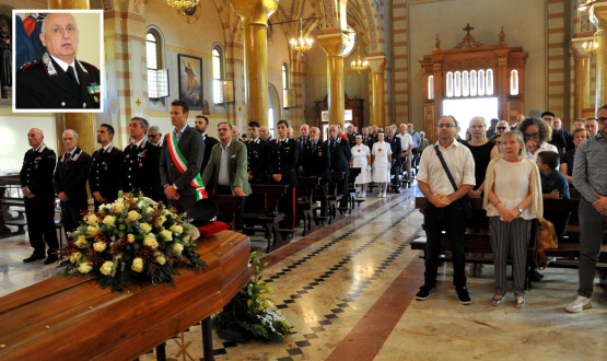 Un addio commosso al maggiore Antonio Savino