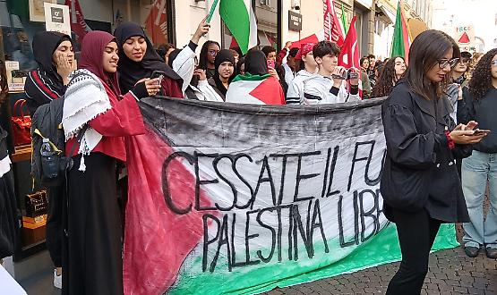 Gaza, oltre 700 partecipanti alla manifestazione della Cgil
