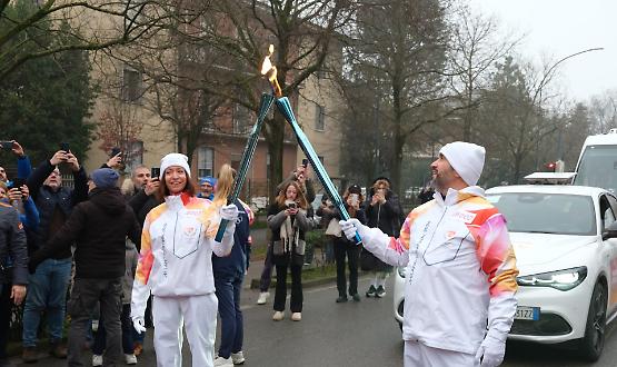 La Fiamma Olimpica attraversa Cremona