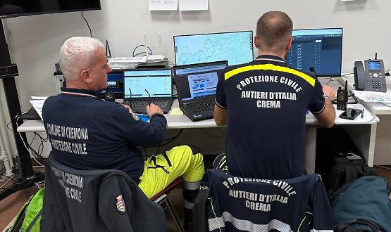 La Colonna Mobile della provincia di Cremona al fianco delle Olimpiadi