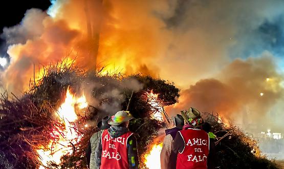 Il fal&ograve; di Pescarolo prende vita in immagini