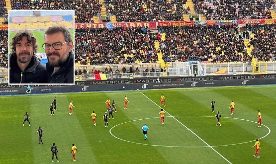  Lecce-Cremonese  2-0: il commento all'intervallo