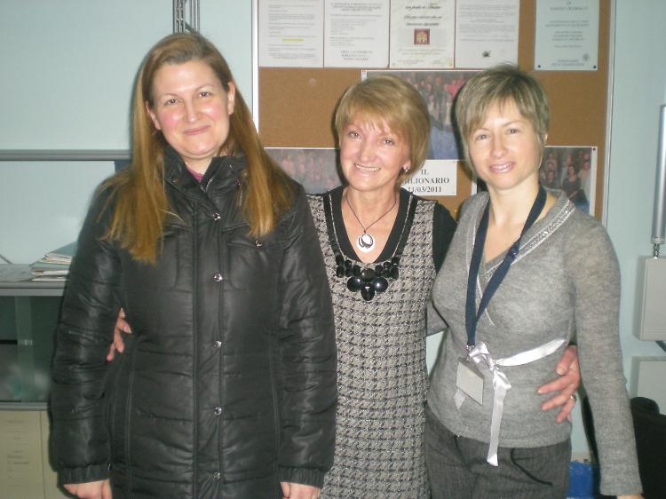 Ilaria Domanico, Emanuela Moroni e Simona Gregori