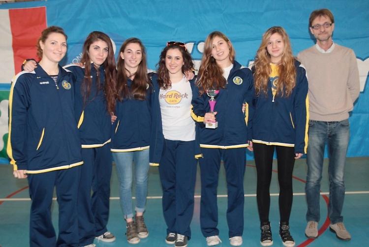 Esperia, terza classificata campionato Under 18