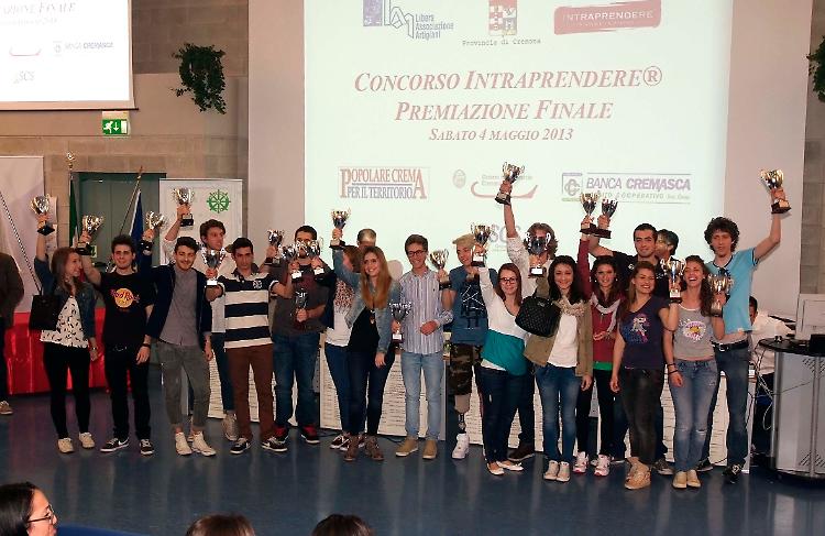 Un momento della premiazione