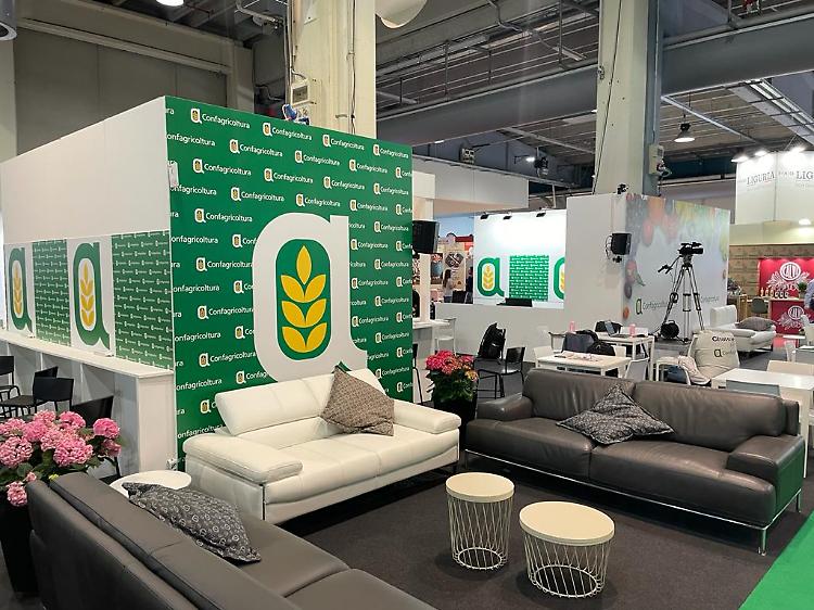 Lo stand di Confagricoltura