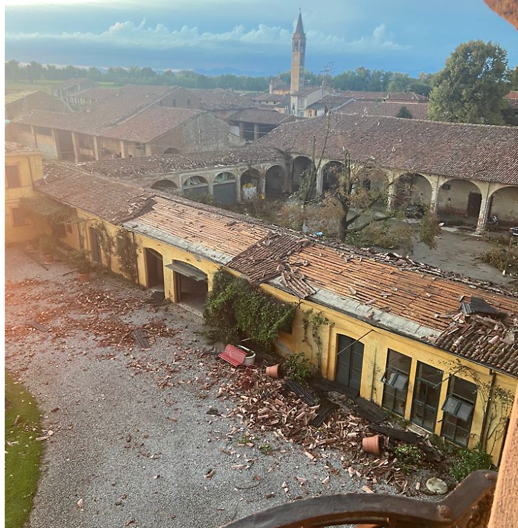 L'azienda agricola a Bettegno di Martinoni
