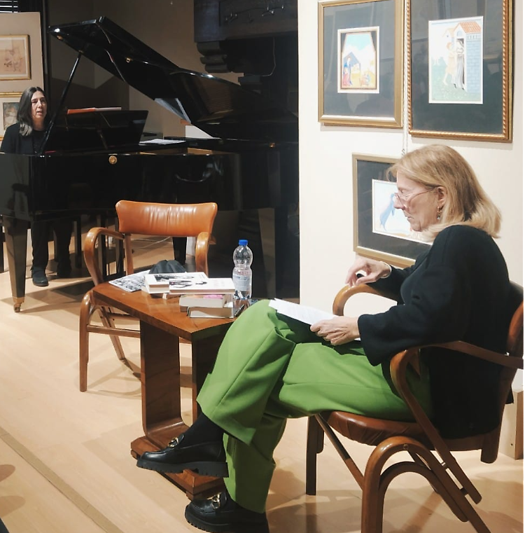 Patrizia Bernelich al piano e Paola Torretta
