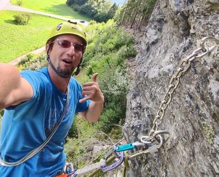 Il rocciatore: «Io, un miracolato»