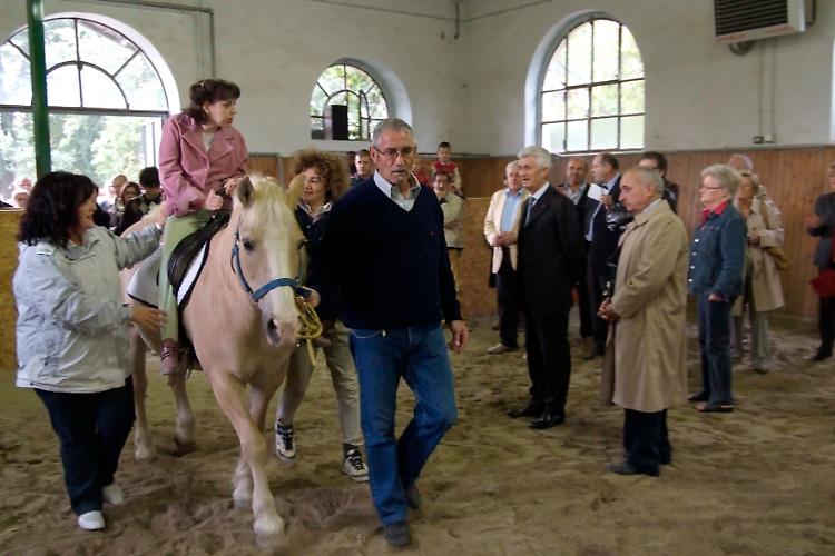 Un momento dell'attivita al Cre