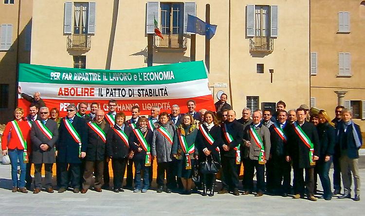 Patto di stabilità, sindaci in protesta