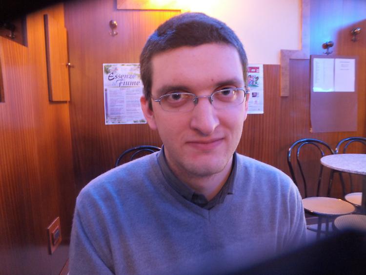 Il ricercatore Cristian Ghisleri