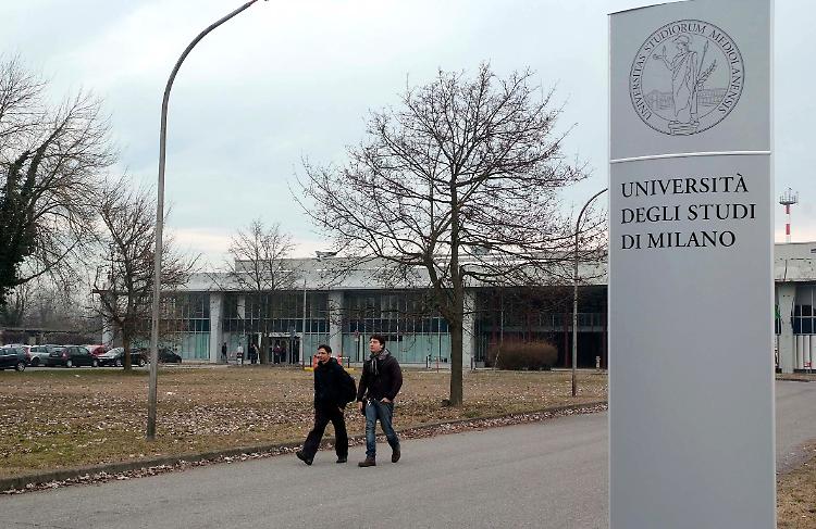 L'ingresso dell'università di Crema