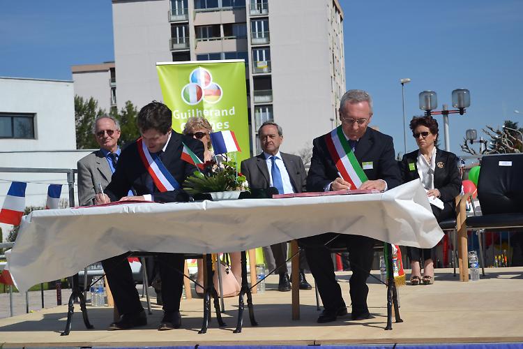 Siglato il patto d'amicizia con Guilherand-Granges