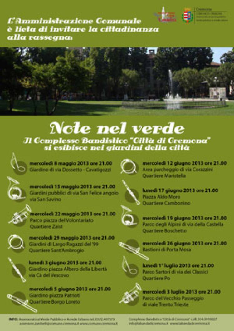 Note nel Verde