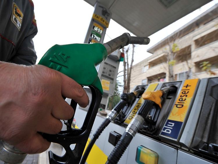 Una pompa di benzina