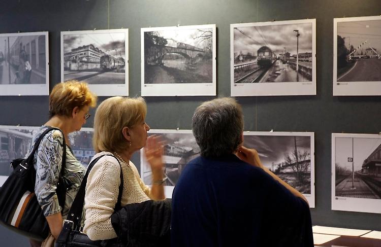 Uno scorcio della mostra sui treni al museo civico cremasco