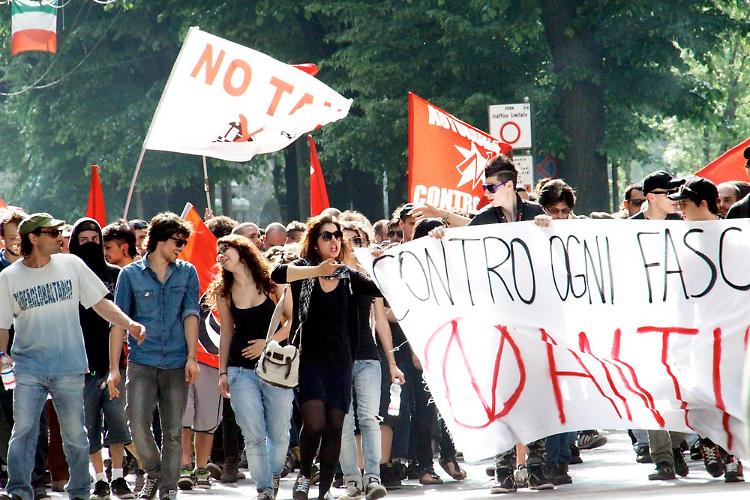 Inaugurazione CasaPound
Tensione, ma nessun incidente