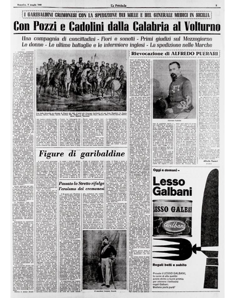 I Garibaldini cremonesi e la spedizione dei Mille