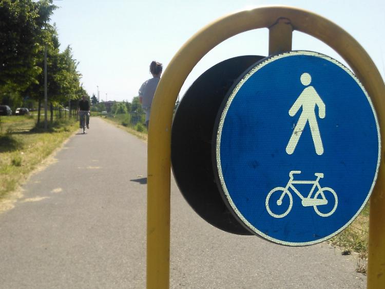 La ciclabile dei Mosi che porta da Crema a Cremosano