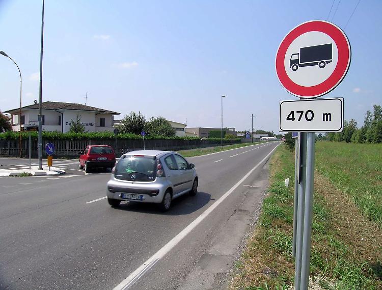 A Cremosano è vietato il transito dei mezzi pesanti