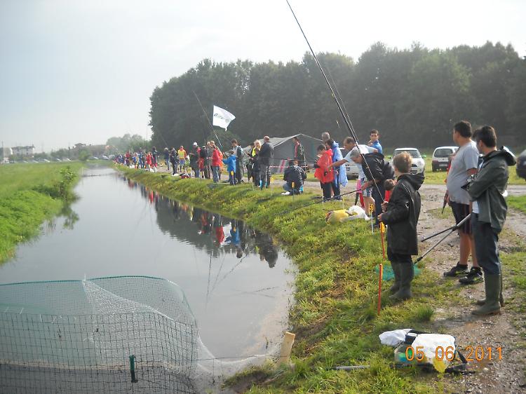 Una passata edizione della gara di pesca 