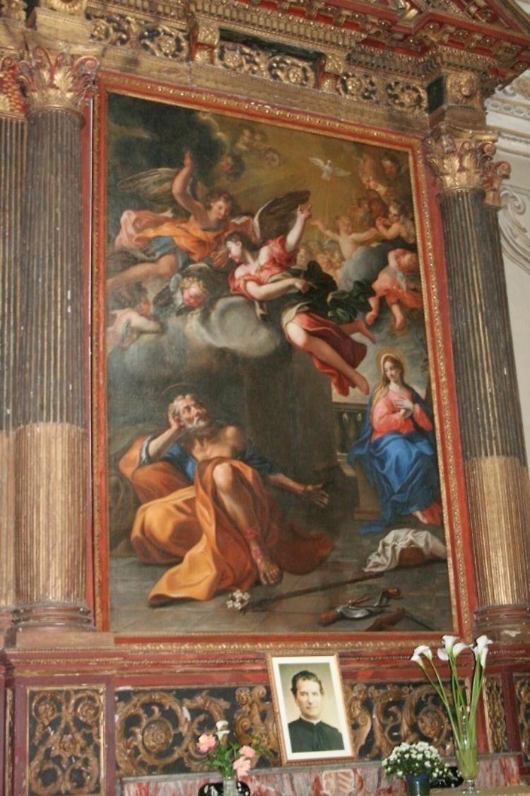 Restaurato il Sogno di San Giuseppe