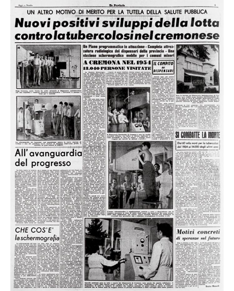 La lotta contro la tubercolosi nel cremonese