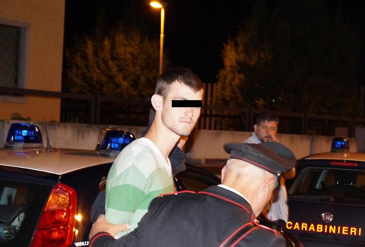 L'arresto del 22enne kosovaro
