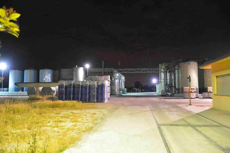 Azotal Spa, fumo e paura: poi l'allarme rientra