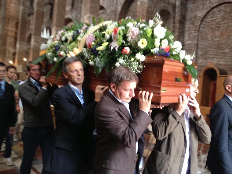 L'ultimo saluto a Bigio