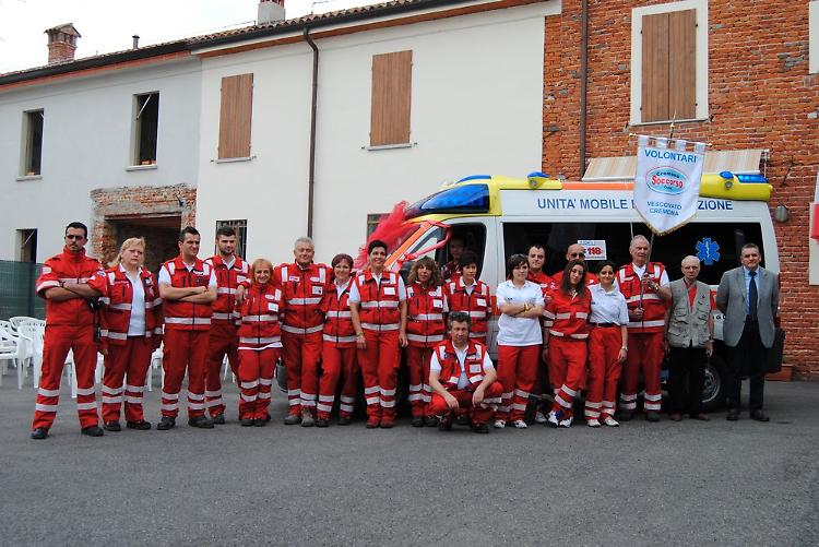 Cremona Soccorso, l'ambulanza della benefattrice Brunelli