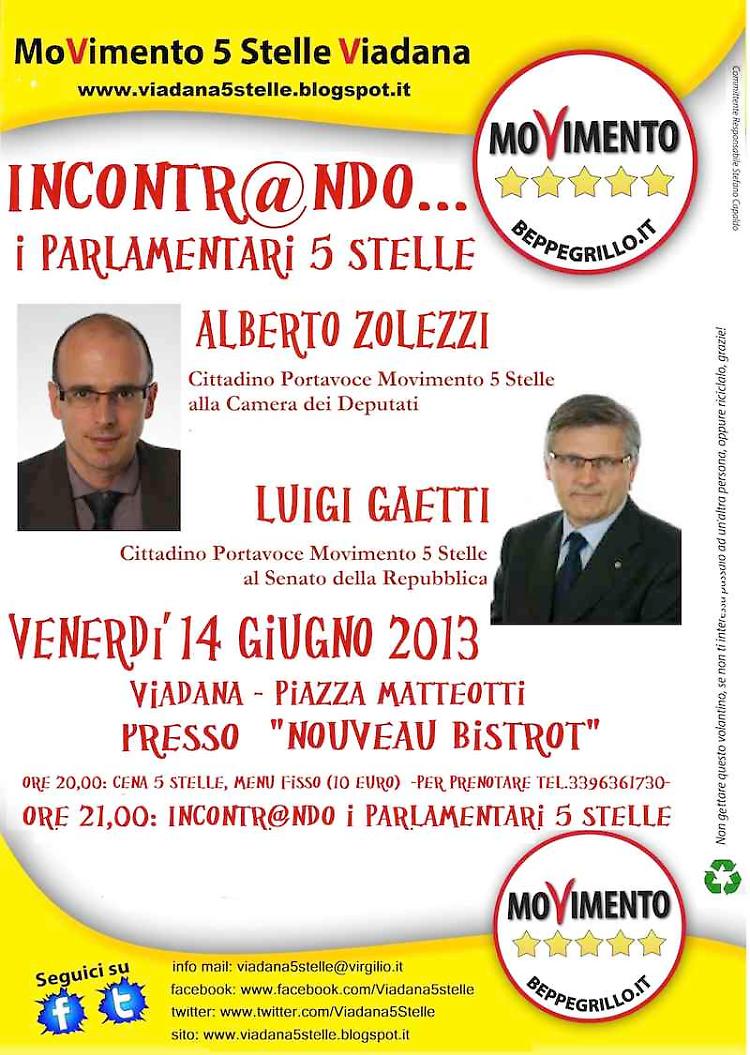 Incontr@ndo...i parlamentari 5 stelle