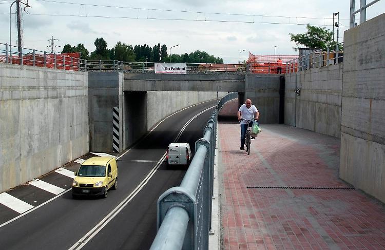 Il sottopasso di via Indipendenza