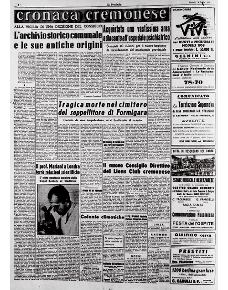 L'archivio storico comunale e le sue antiche origini