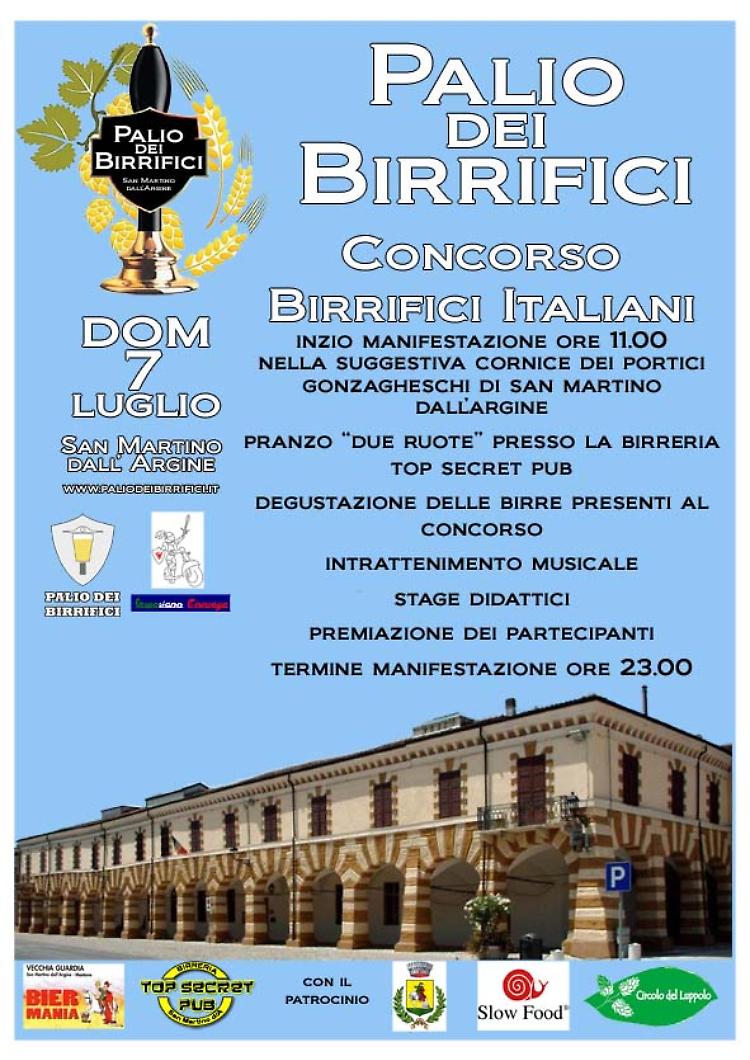 Domenica 7 la prima edizione del 'Palio dei birrifici'