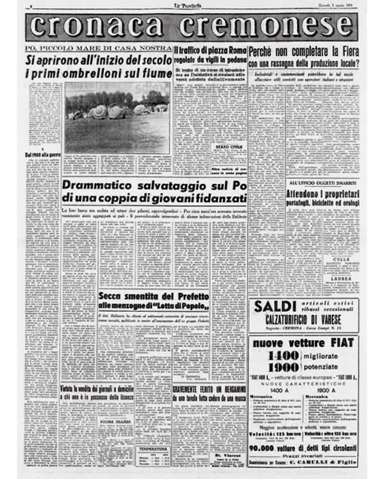 Po, piccolo mare di casa nostra