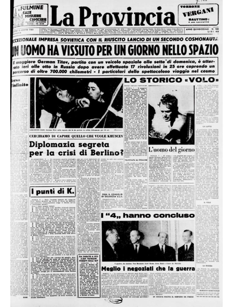 Un uomo ha vissuto per un giorno nello spazio