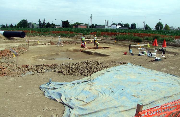 Archeologi al lavoro a Sergnano